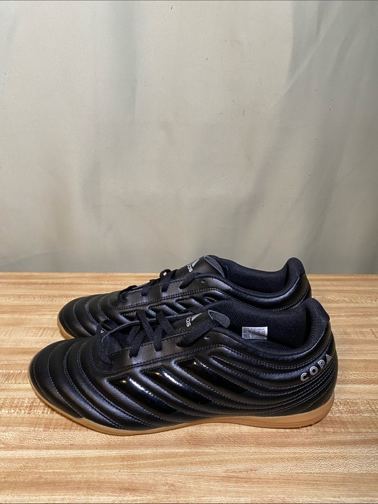 adidas Other - adidas Copa 19.4 Indoor Football Soccer Shoes Black Gum Sole Mens 10.5